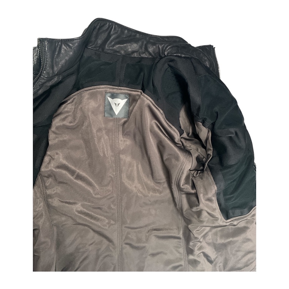 Dainese Leather Motorcycle Jacket Women’s Size 44 - Picture 6 of 16